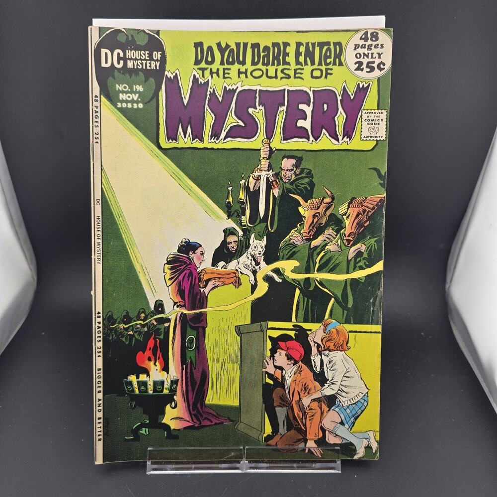 House of Mystery 196 DC Comics 1971 Bronze Age Horror Gil Kane Toth VG/FN 5.0